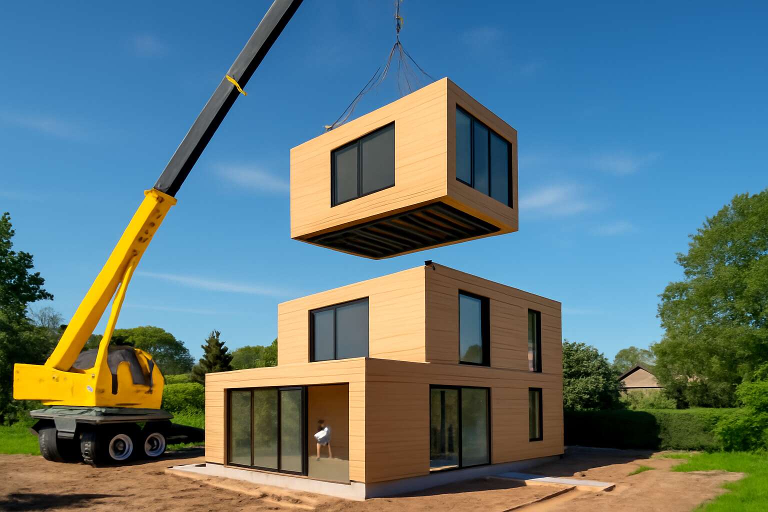 modular home building