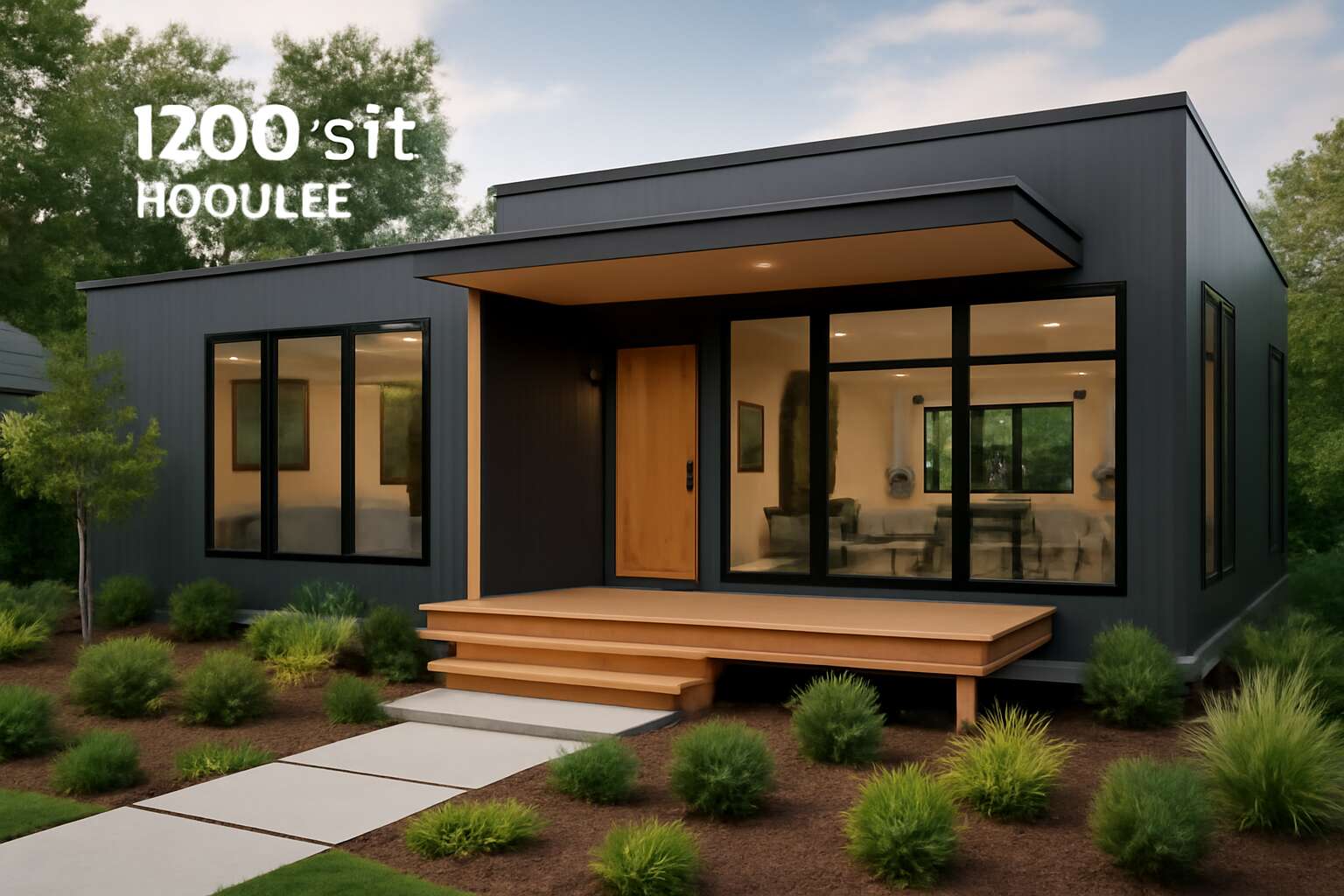 modular home 1200 sq ft