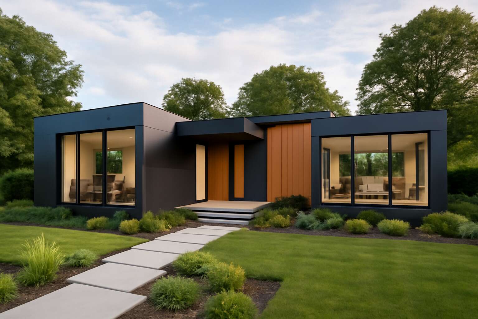 modular home look like