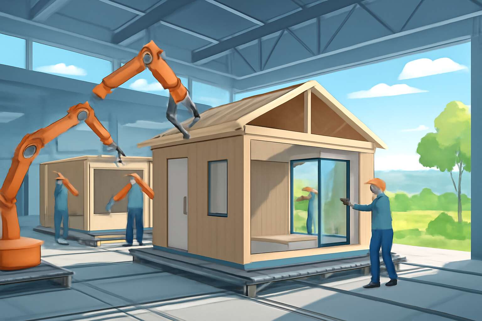 prefab modular home factory