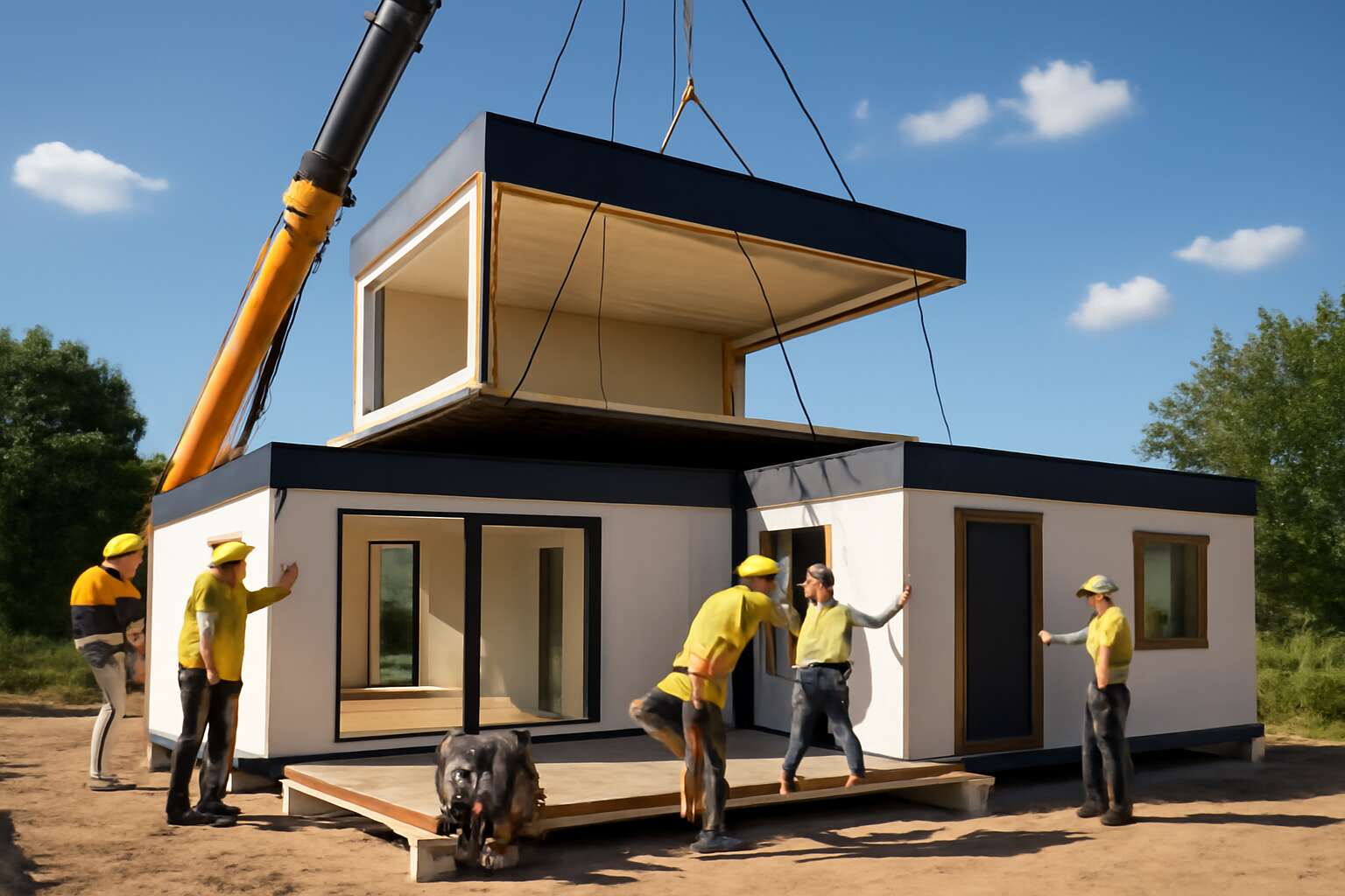 prefab home installation cost